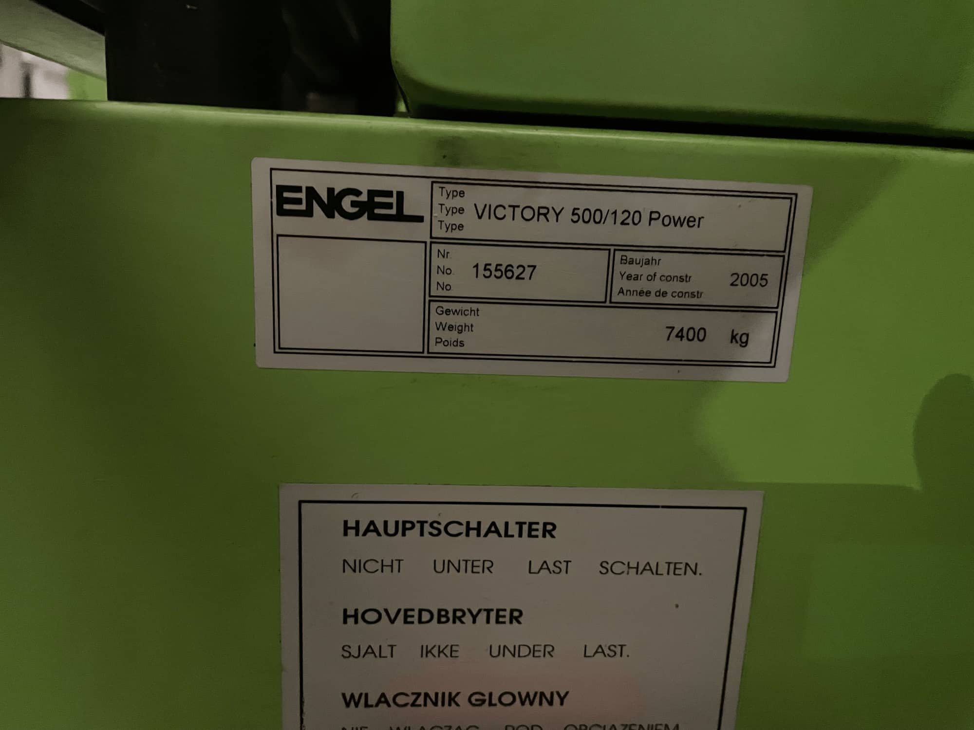 ENGEL Victory 500/120 Tech